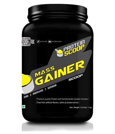 Protein Scoop Mass Gainer 1 Kg Weight Gainer Powder Buy Protein Scoop