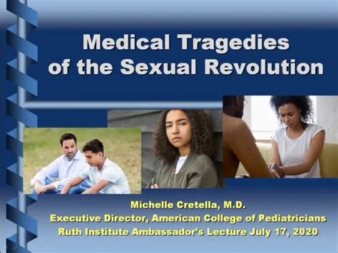 Video Presentation Medical Tragedies Of The Sexual Revolution