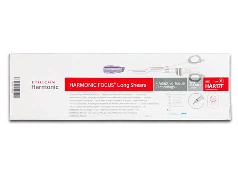 Ethicon Har17f Harmonic Focus® Long Curved Shears 17cm
