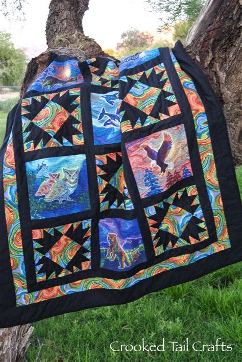 Crooked Tail Crafts Alaskan Lights Quilt