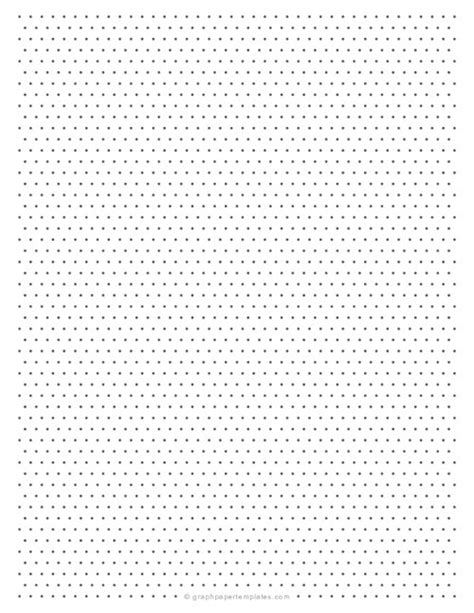Free Printable Isometric Dot Paper