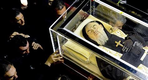 Le Reliquie Di Padre Pio Tornano Nella Loro Vecchia Casa San