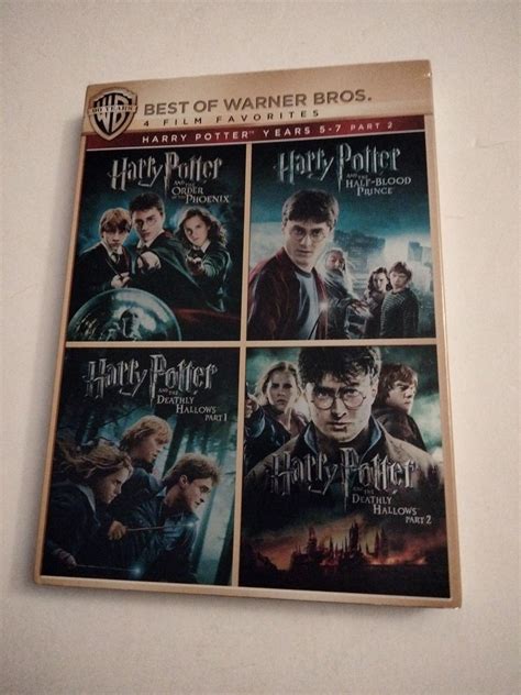 Harry Potter Years 5 Through 7 Part 2 Dvd Set Super Beauty Product