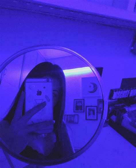 Night Purple Light Purplelight Room Mirror Mirrorselfie Selfie