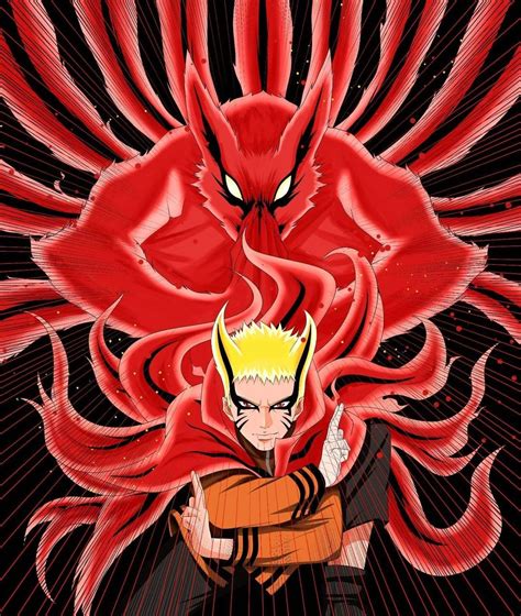 Naruto Baryon Mode Anime Naruto Boruto Naruto
