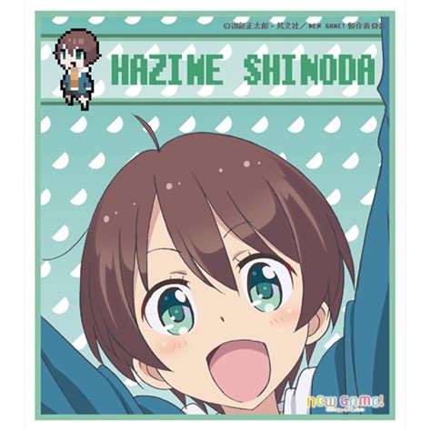 Cdjapan New Game Sticker Hajime Shinoda Collectible