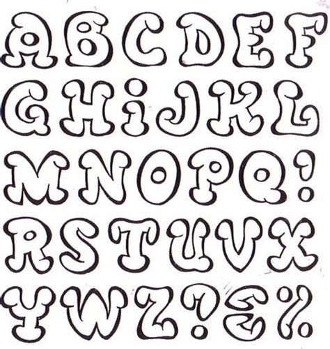 Moldes De Letras Do Alfabeto Lindos Para Imprimir Letras De Mão Do
