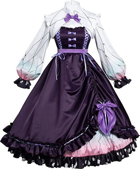 Demon Slayer Kanroji Mitsuri Cosplay Lolita Kleid Outfits Kimetsu No