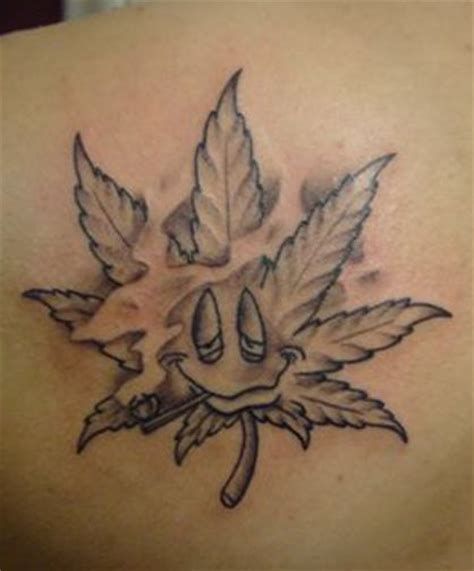 Weed Tattoo Outline Designs