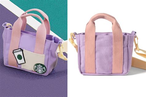 Starbucks Now Has 3 Colour Block Mini Bags With Tumbler Motifs