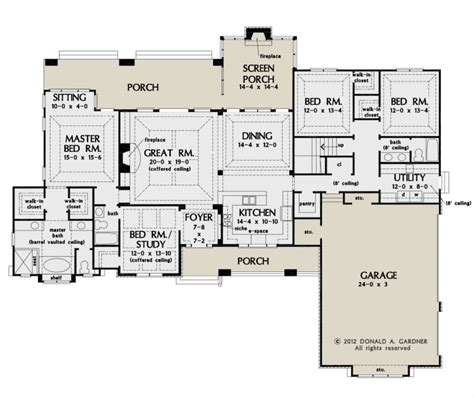 French Country Plan 2533 Square Feet 4 Bedrooms 3 Bathrooms 2865