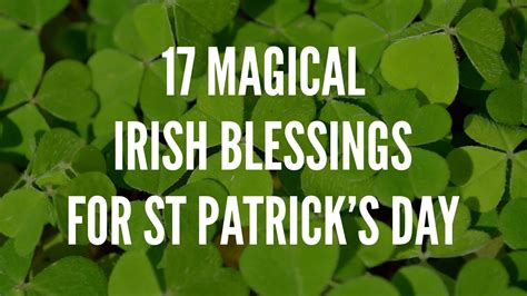 Magical Irish Blessings For Saint Patrick S Day