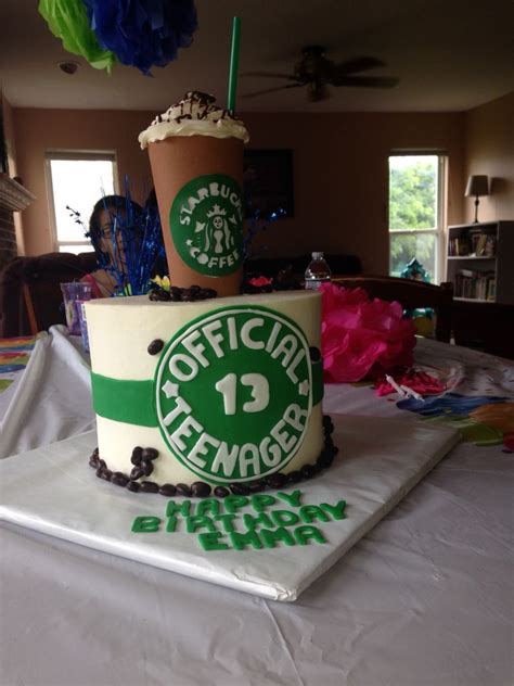 This link is to an external site that may or may not meet accessibility guidelines. Starbucks birthday cake #starbuckscake | Starbucks cake ...