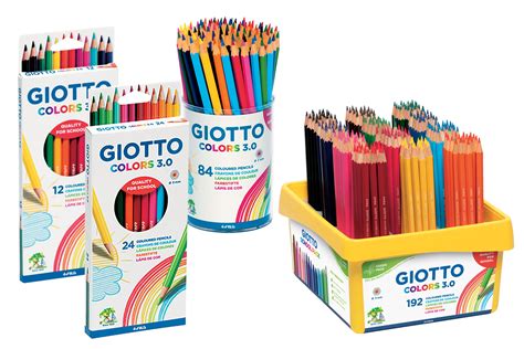 Crayons de couleur GIOTTO Colors 3.0 - Crayons de couleurs ...
