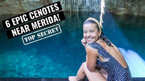 Undiscovered Cenotes In The Yucatan Peninsula Near Merida This