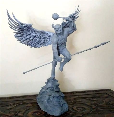 Hawkman Sculpture Statue 14 Estatuas
