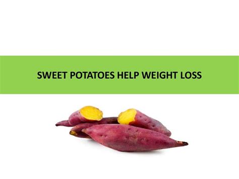 Ezfit Sweet Potatoes Help Weight Loss