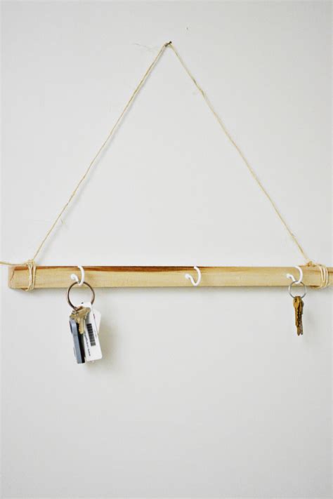 There is no additional cost to you. Hanging Wood Key Holder | A Joyful Riot