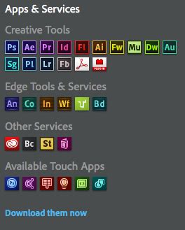 Take creative cloud with you to manage your files, install fonts, view tutorials, and discover apps on the go. Adobe Creative Cloud for Video Professionals