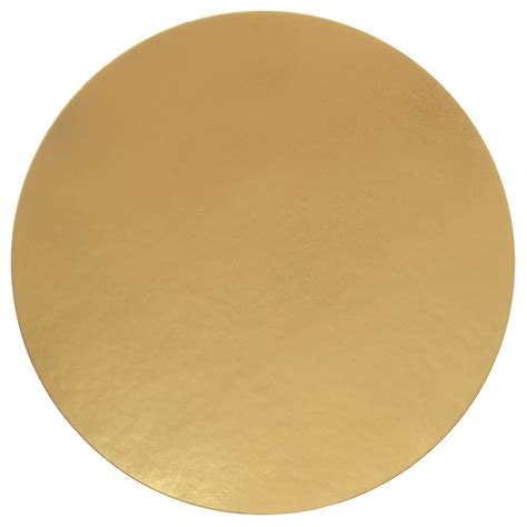 High Gloss Gold Round Cake Boards 9dia