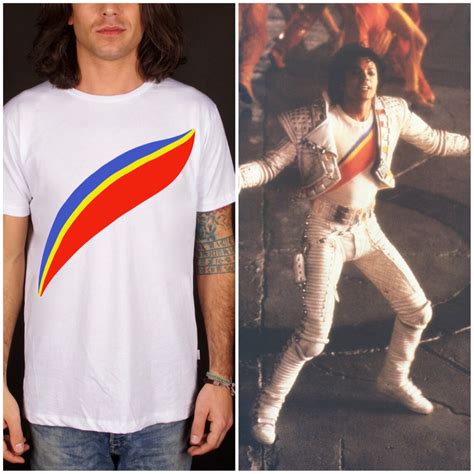 Michael Jackson Tee T Shirt Captain Eo Moonwalker King Of Etsy
