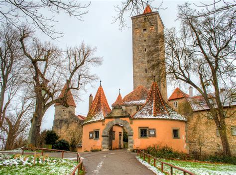 Burgtor Rothenburg Ob Der Tauber Castle Gate Mikko Muinonen Flickr