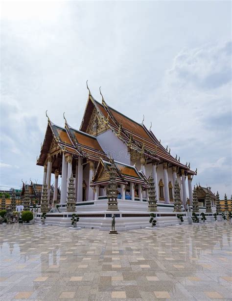Bangkok Thailand Wat Suthat Thepwararam Ratchaworahawihan Temple In