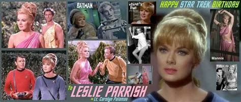 Leslie Parrish 60s Tv Shows Star Trek Star Trek Characters