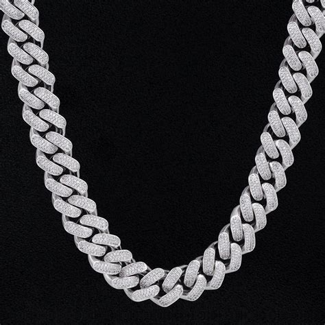 Thick Silver Cuban Link Chain