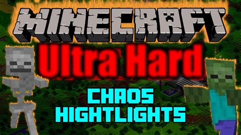 Minecraft Uhc Chaos Server Episode 4 Team Vortexs Base Youtube