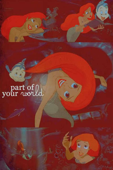 Out of the sea wish i could be part of that world. Part of your World - Picspam - The Little Mermaid Fan Art ...