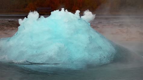 The Slow Mo Guys Capture Beautiful 4k Footage Of An Iceland Geyser And