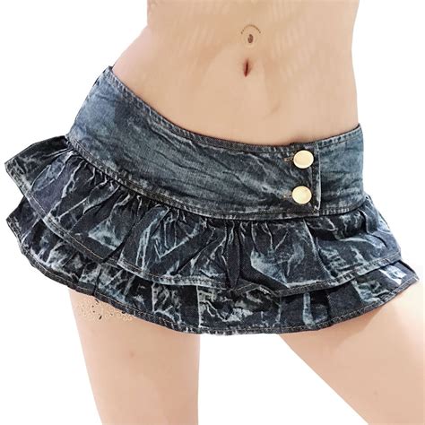 Denim Sexy Shorts Skirts High Waist Casual Vintage Booty Clubwear