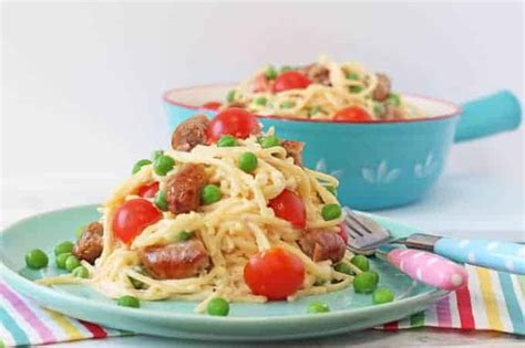 Maybe you would like to learn more about one of these? Quick Sausage Spaghetti For Kids - My Fussy Eater ...