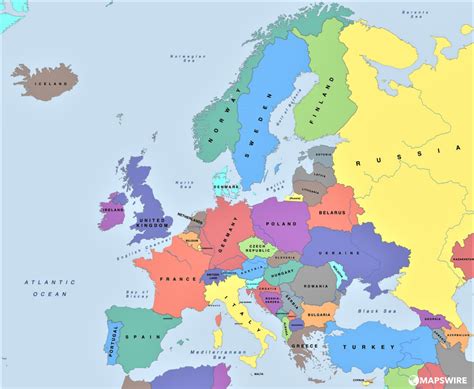 Descubrimos el mapa político de europa ✅ buena calidad y alta definición ✅ mapas políticos de europa ⭐ con nombres de países y capitales ⭐ para imprimir. Mapa de Europa 🥇 Político | Mapa de europa, Mapa paises ...