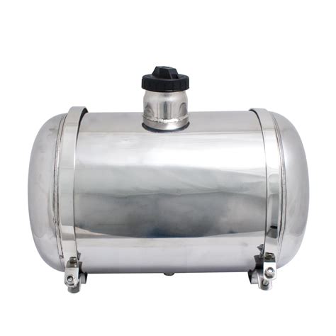 Empi 3895 Pol Stainless Steel Fuel Tank 10x16 In Center Fill 5 Gal