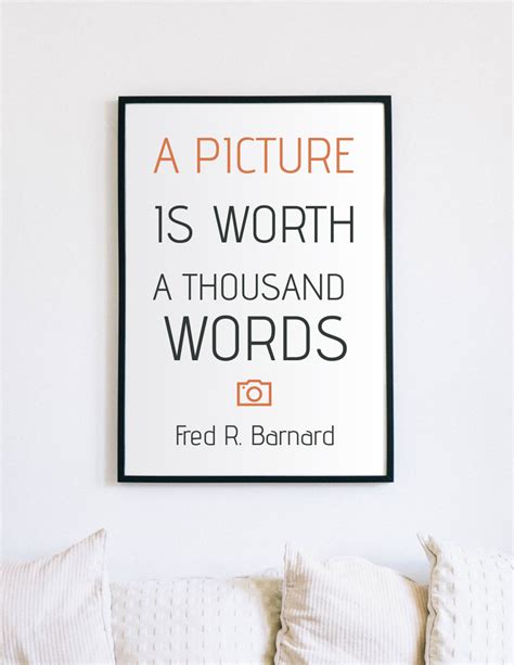 A Picture Is Worth A Thousand Words Fred R Barnard 报价 Template