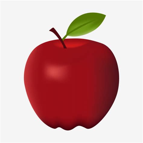 Gambar Reka Bentuk Realiti Buah Apel Epal Buah Makanan Png Dan
