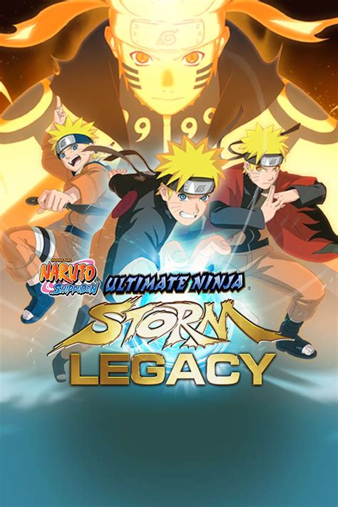 Naruto Shippuden Ultimate Ninja Storm Legacy 2017 Playstation 4 Box Cover Art Mobygames