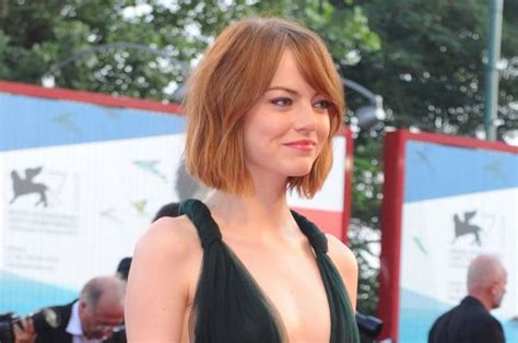 Emma Stone Debuts Bob Haircut At Venice Film Festival