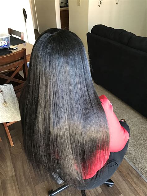 Middle Part Sew In Long Hair Styles Hair Styles Middle Part Sew In