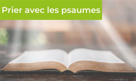 Quatre Façons De Prier Avec Les Psaumes Leglise Catholique à Reims