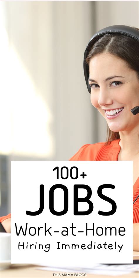 100 Immediate Hire Work From Home Jobs Hiring Now Legit Work From