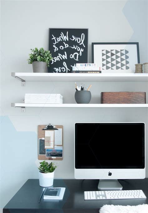 20 Shelves Above Desk Ideas