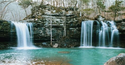 Map Of Waterfalls In Arkansas