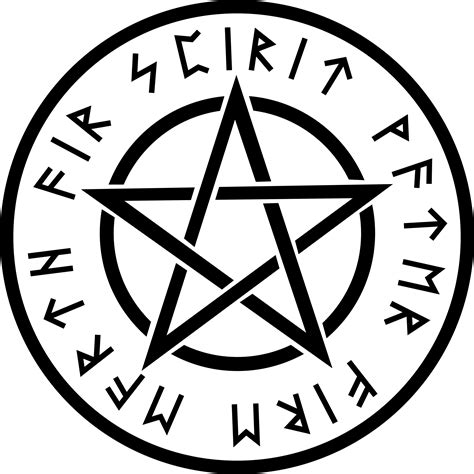 White Pentagram Png Png Image Collection