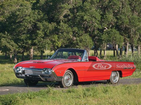 1962 Ford Thunderbird Sports Roadster The Charlie Thomas Collection