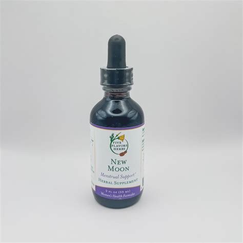 Five Flavors Herbs New Moon Tincture — Indigo Wellness Group Your Home