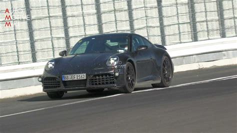 Porsche 911 Hybrid Spied Pushing Hard At The Nürburgring