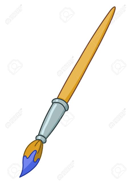 Paintbrush Vector Paint Brush Tutorial Paint Brush Vector Illustration